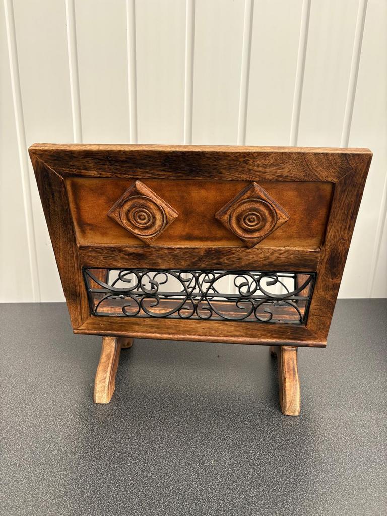 Boekstand boekstandaard antiek, Ophalen, Zo goed als nieuw