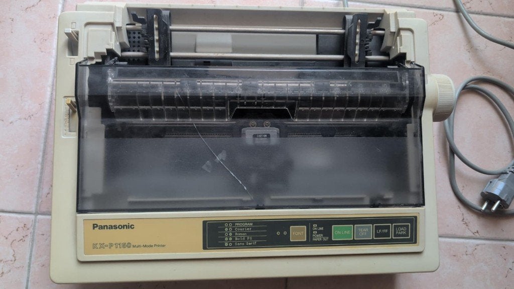 Panasonic KX-P1150 matrixprinter, getest en werkend, Computers en Software, Printers, Zwart-en-wit printen, Gebruikt, Panasonic