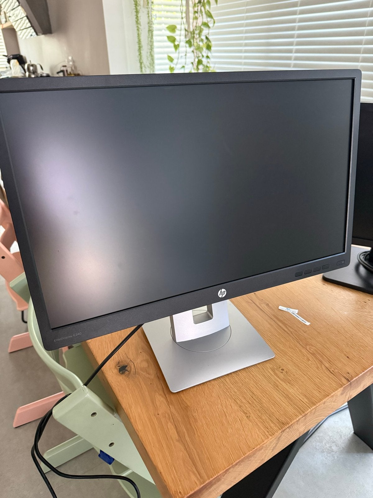 HP EliteDisplay E240 24 inch Full HD IPS monitor, Computers en Software, Monitoren, Gebruikt, 60 Hz of minder, DisplayPort, In hoogte verstelbaar