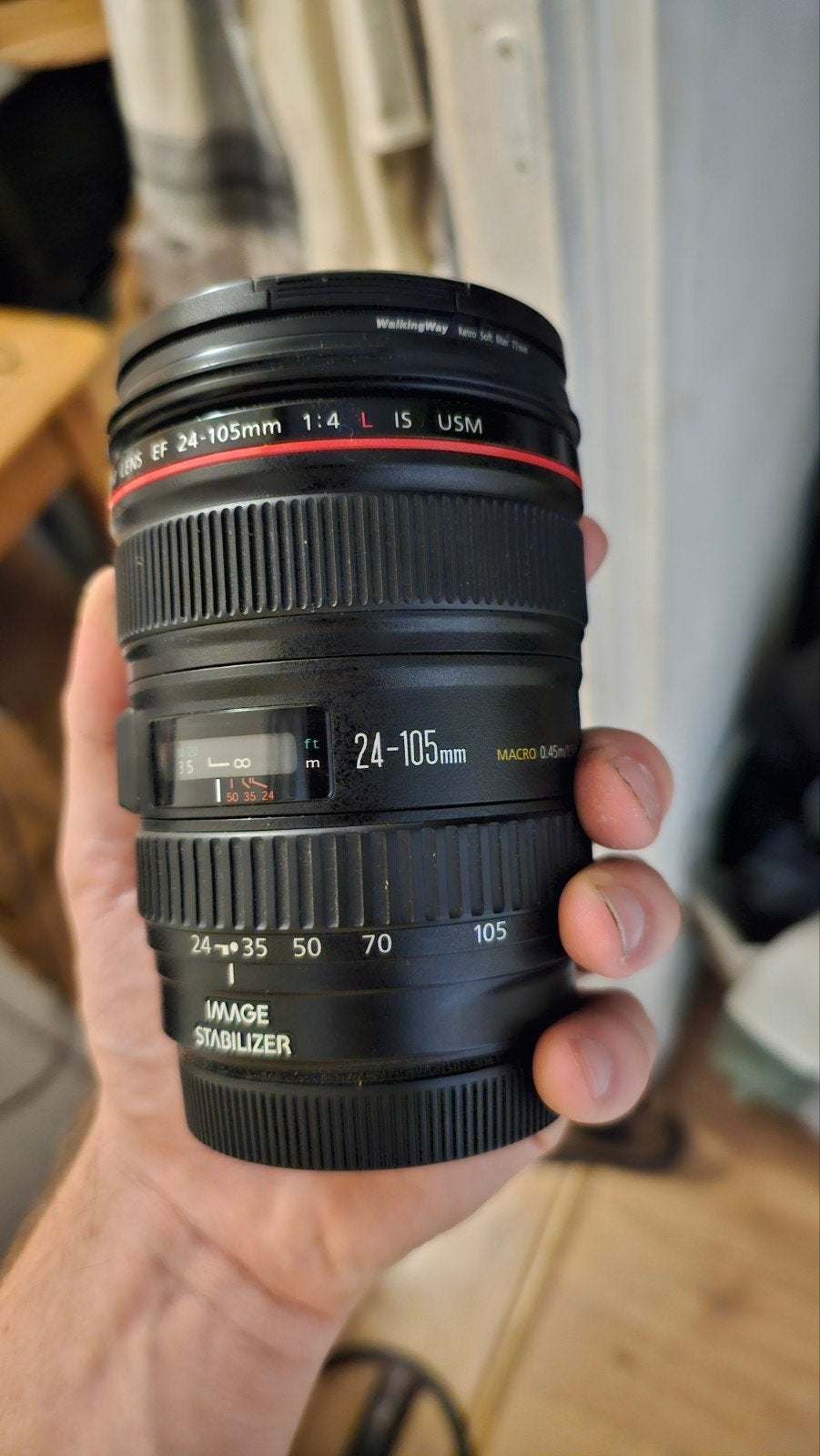 Canon EF 24-105mm f/4 L IS USM Lens - Zeer goede staat, Ophalen of Verzenden
