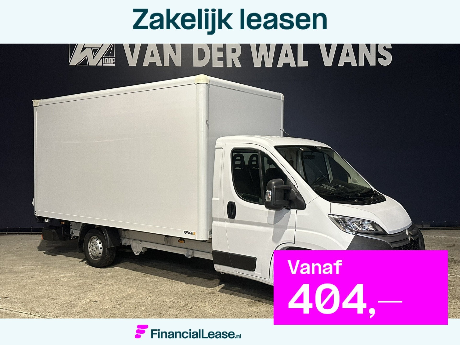Citroën Jumper 2.2 BlueHDi 141pk Bakwagen 436cm Lang Laadkl, Voorwielaandrijving, Stof, Gebruikt, 4 cilinders