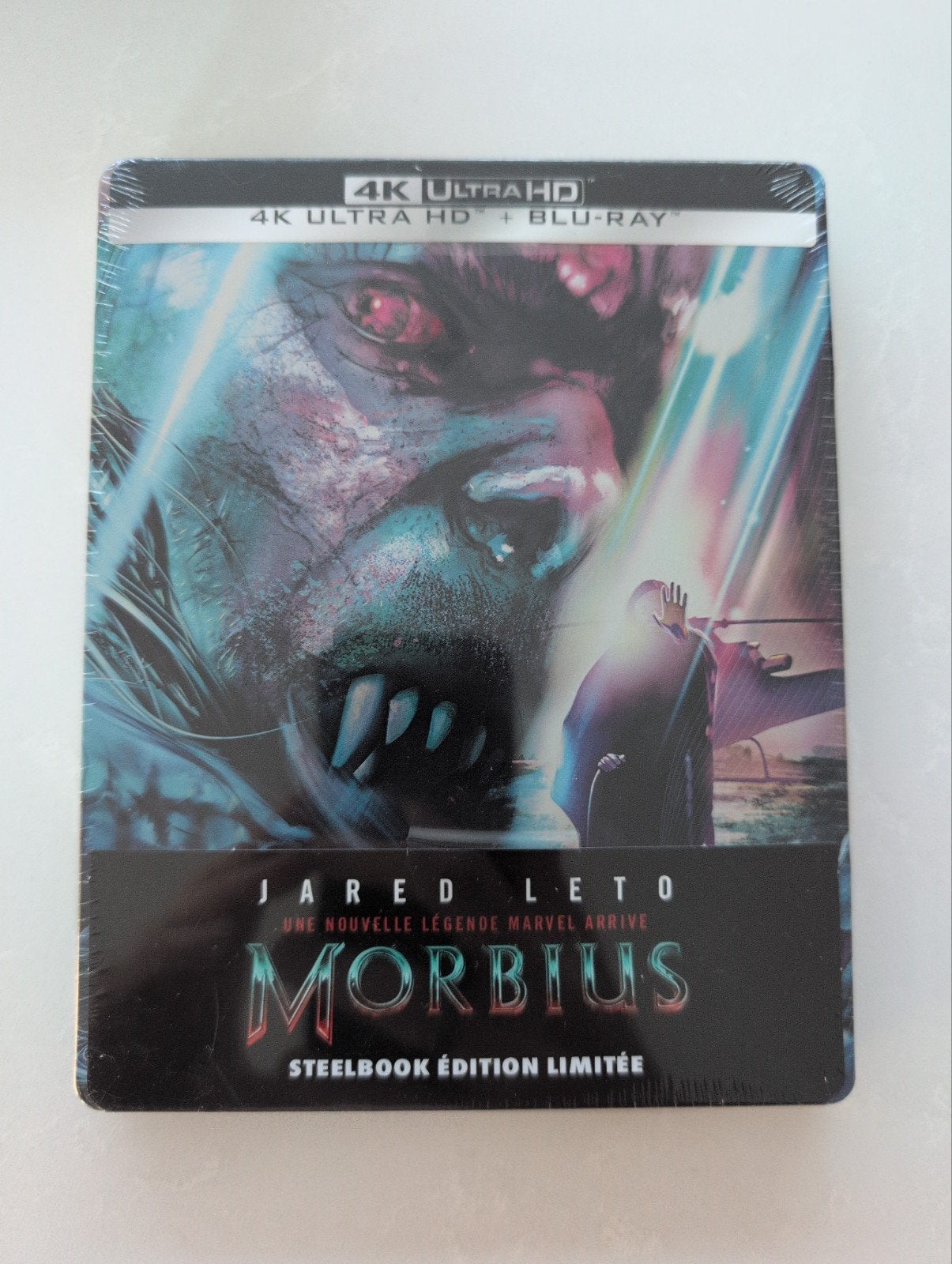 Morbius 4K Ultra HD + Blu-ray Steelbook Limited Edition, Cd's en Dvd's, Engels, Vanaf 16 jaar, Nederlands, Ophalen of Verzenden