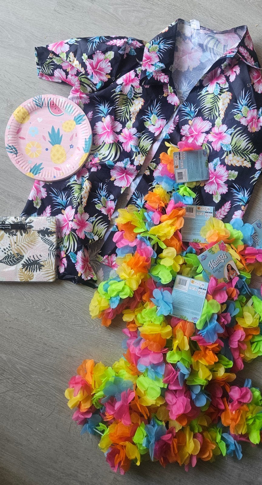 Hawaï Feestpakket, Ophalen of Verzenden, Nieuw, Feestartikel, Overige