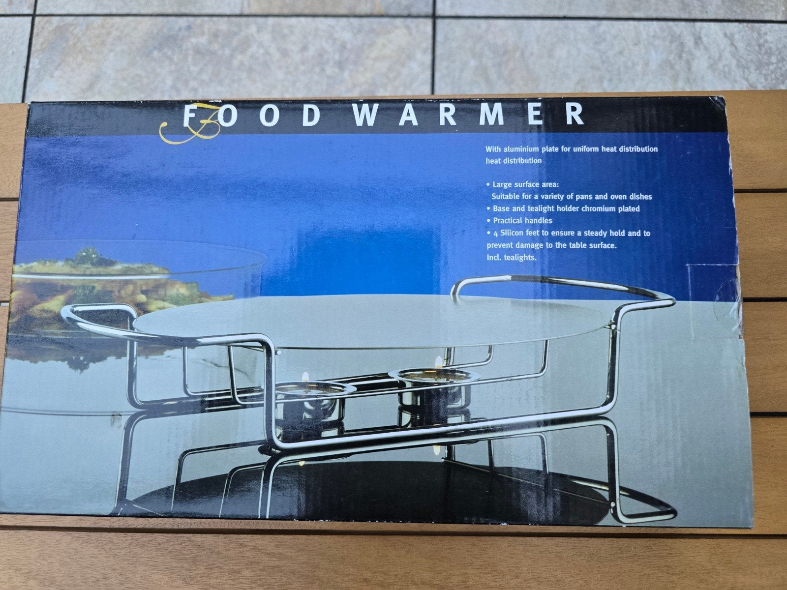 Nieuw in doos: Grundig Rechaud / Warmhoudplaat (2-pits), Huis en Inrichting, Keuken | Keukenbenodigdheden, Ophalen of Verzenden