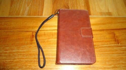 LG-H320 flip case bruin Leer, Ophalen of Verzenden, Nieuw
