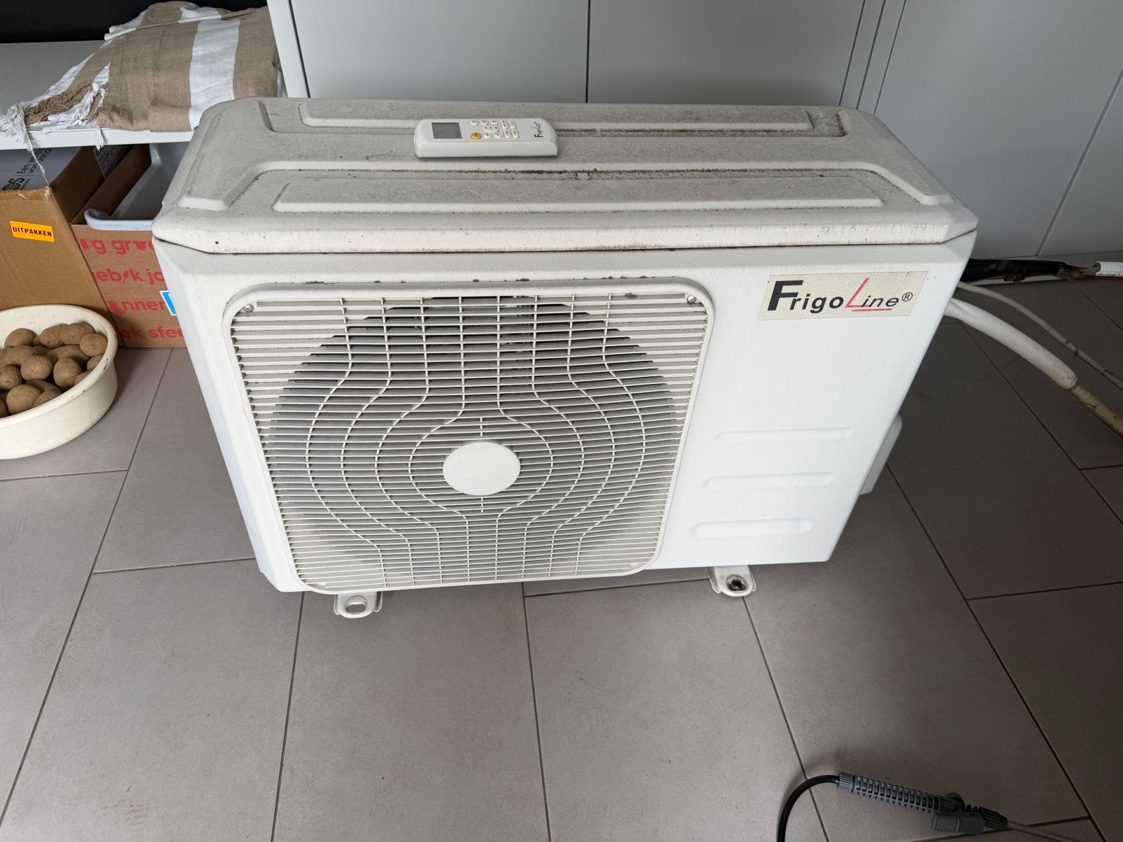 In perfecte staat airconditioning, Witgoed en Apparatuur, Airco's, Ophalen, Minder dan 60 m³, 3 snelheden of meer, Zo goed als nieuw