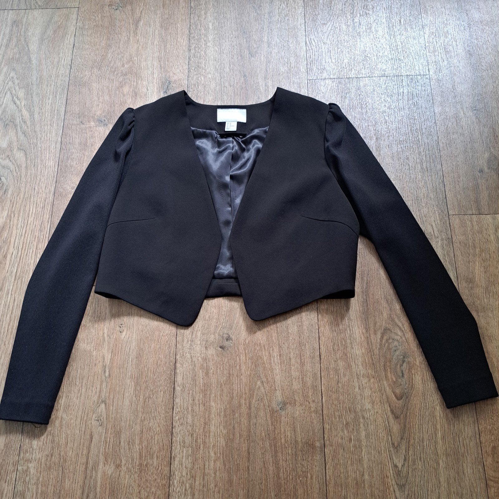 zwart bolero jasje mt. 40/42, Kleding | Dames, Maat 38/40 (M), H&M, Zwart, Ophalen of Verzenden