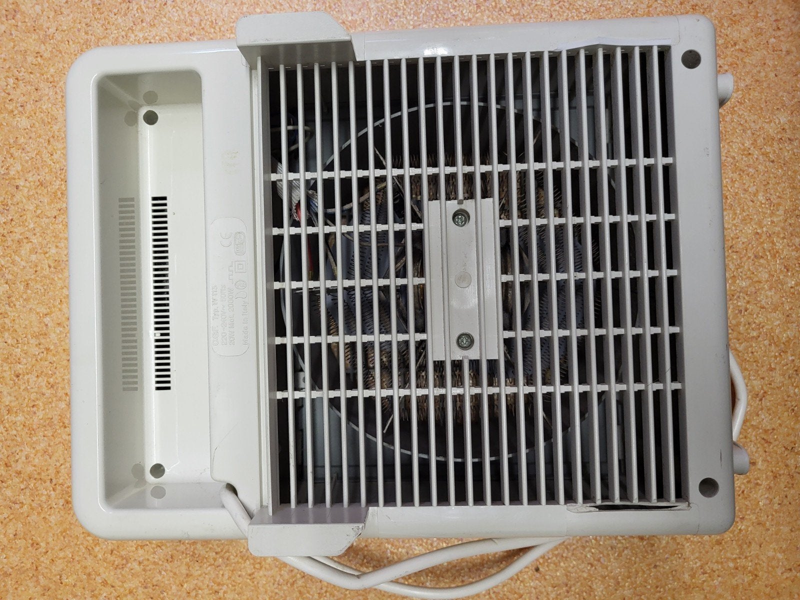 Martex elektrische kachel 2000W - Made in Italy, Ophalen of Verzenden, Gebruikt