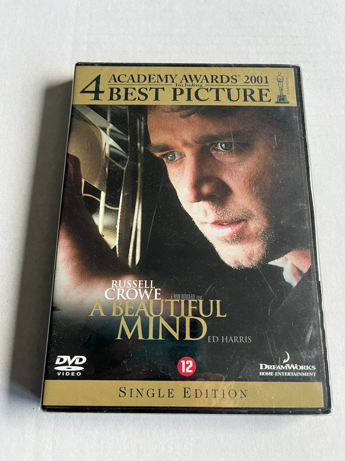 A Beautiful Mind - DVD, Cd's en Dvd's, Dvd's | Drama, Waargebeurd drama, Nederlands, Ophalen of Verzenden, Extra's