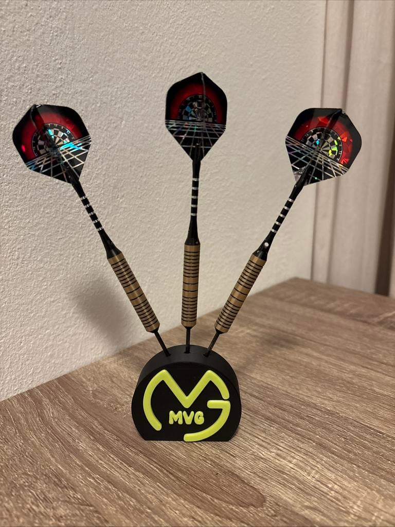 Dartpijlenhouder van je favoriete darter!, Ophalen of Verzenden, Zo goed als nieuw, Pijlen