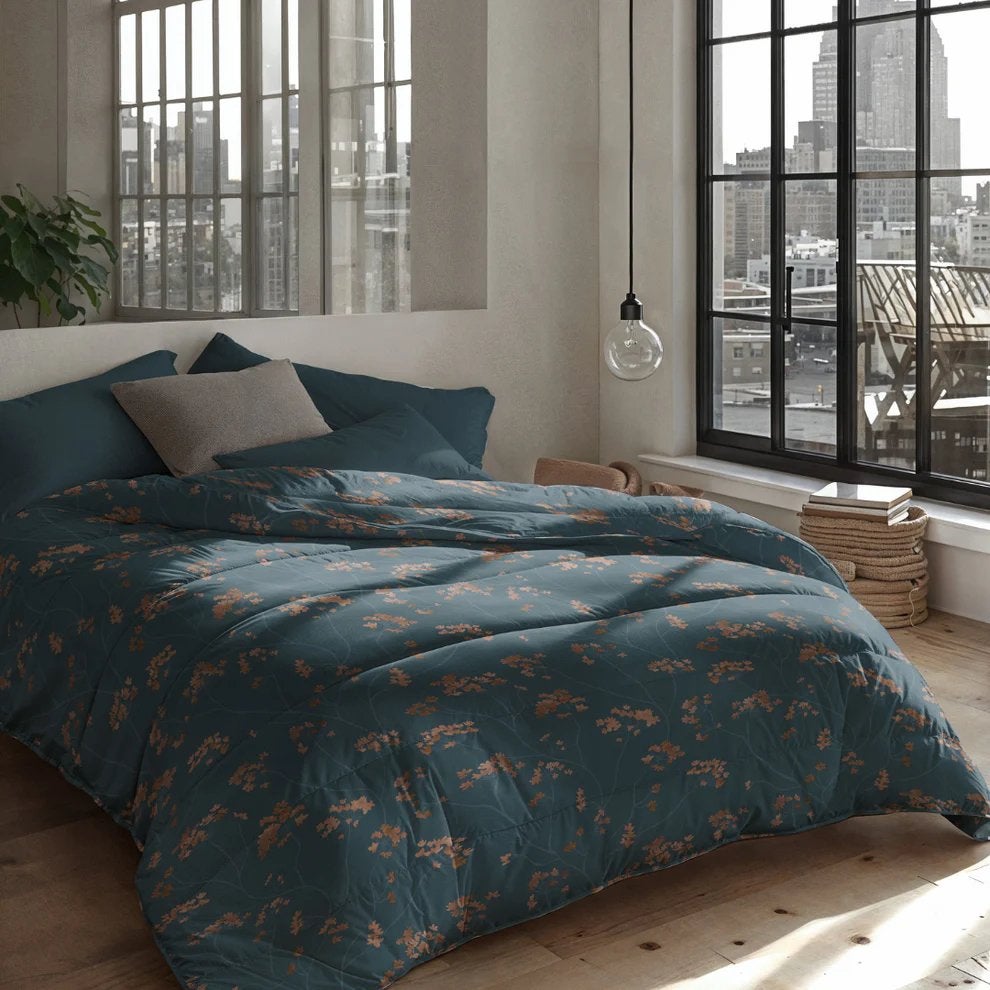 Blue wasbaar dekbed NIEUW, Blauw, Ophalen of Verzenden, Deken of Dekbed, Nieuw