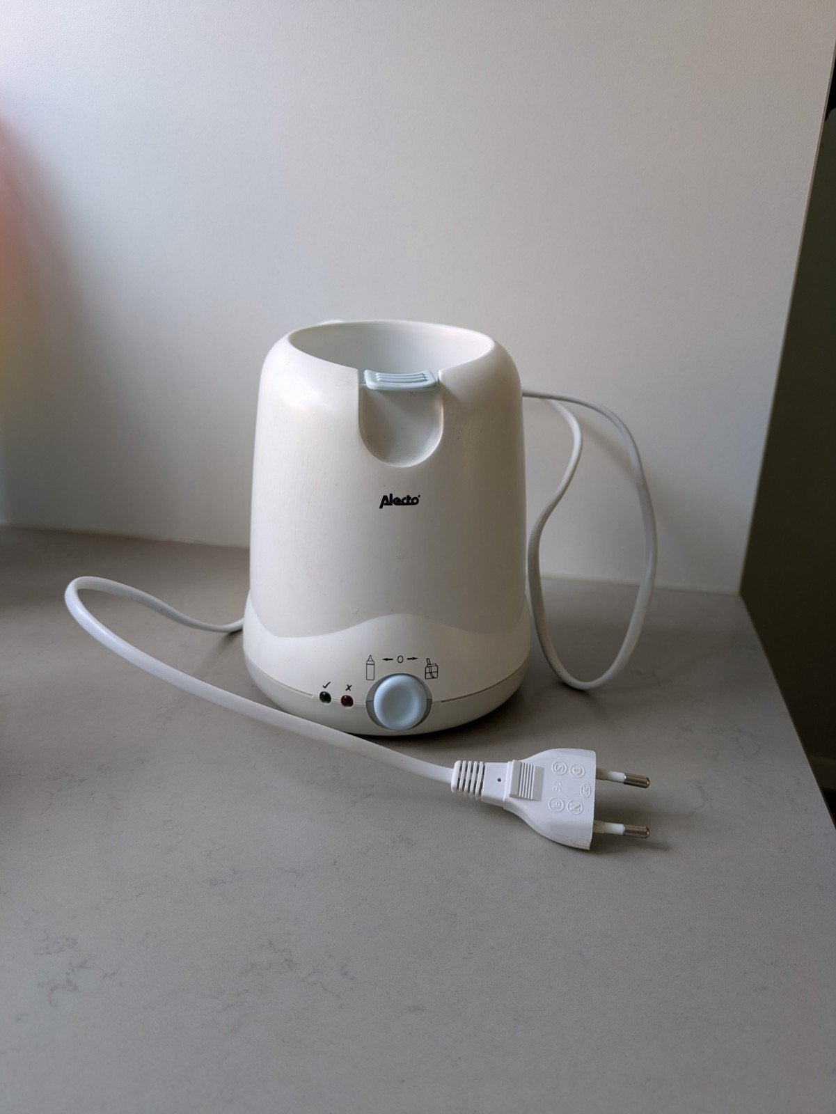 Alecto BW-70 Flessenwarmer, Ophalen, Gebruikt