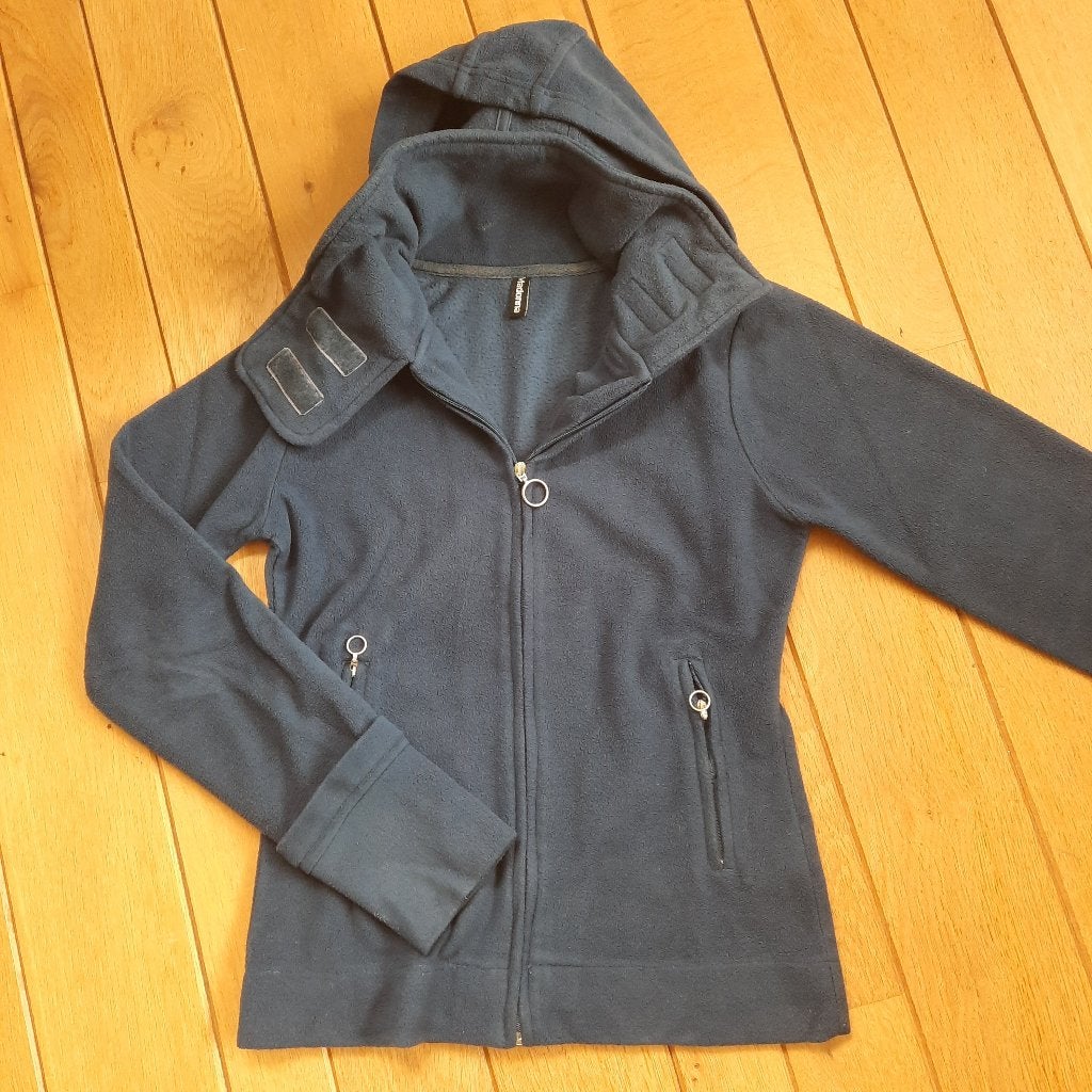 Madonna fleece vest blauw maat XL, Blauw, Maat 56/58 (XL), Ophalen of Verzenden, Zo goed als nieuw