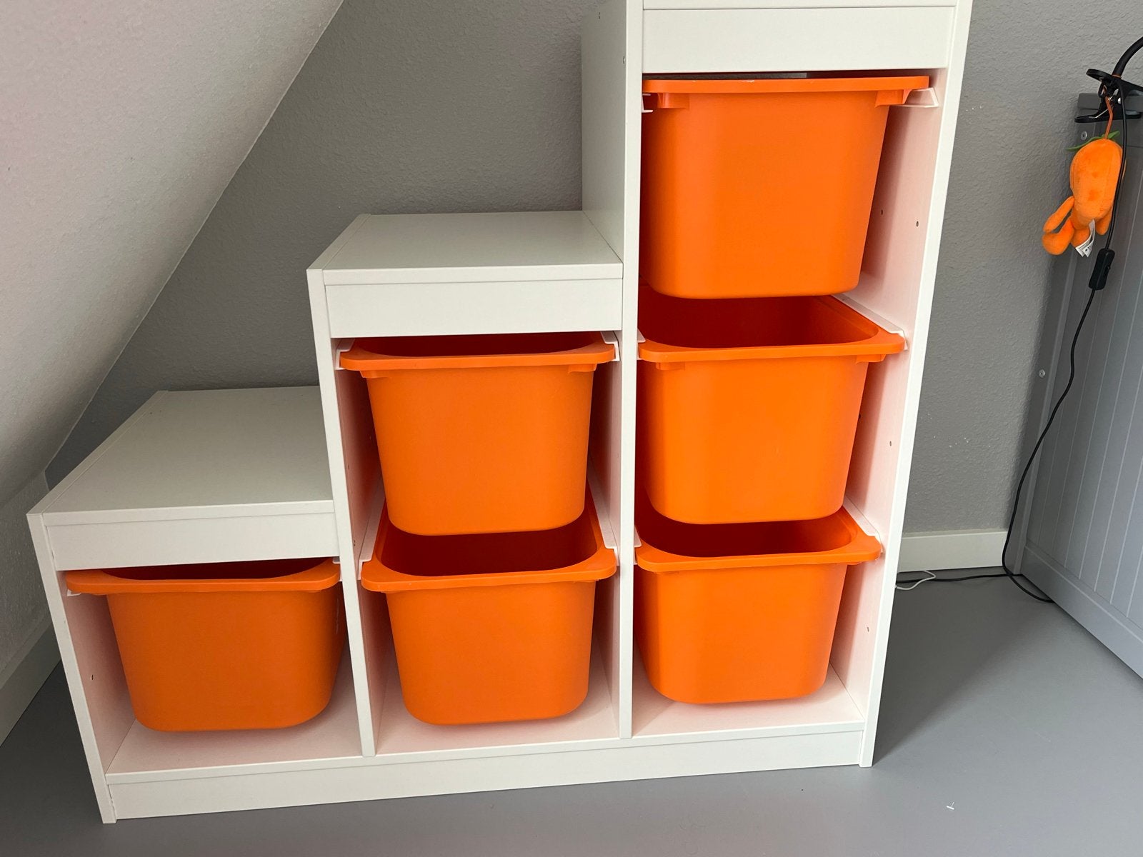 IKEA Trofast opbergkast met oranje bakken, Ophalen, Gebruikt, Kast