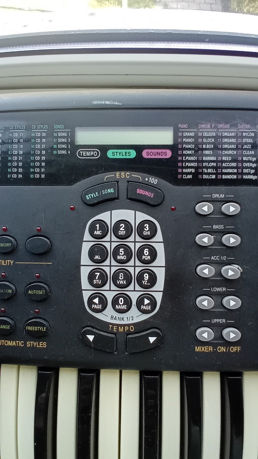 Foto 4 van keyboard CD-1 te koop!