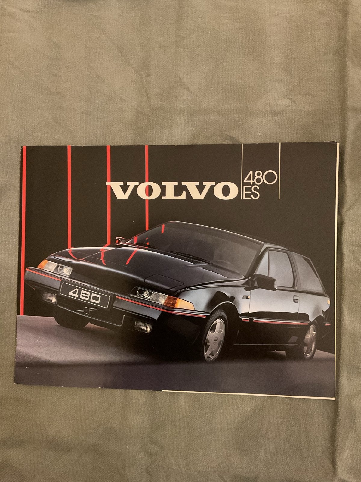 Volvo 480 ES brochure in nieuwstaat, Ophalen of Verzenden, Nieuw, Volvo