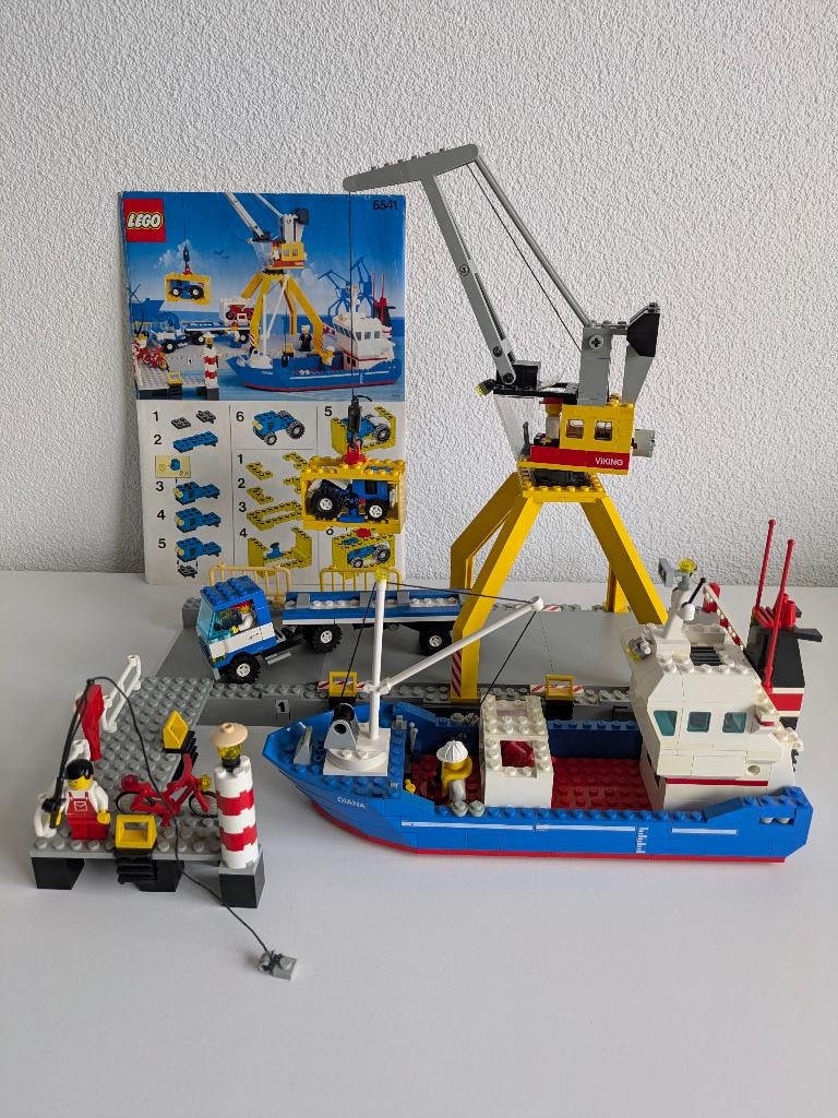 Lego set 6541 Intercoastal Seaport, geheel compleet, Kinderen en Baby's, Speelgoed | Duplo en Lego, Ophalen of Verzenden, Zo goed als nieuw