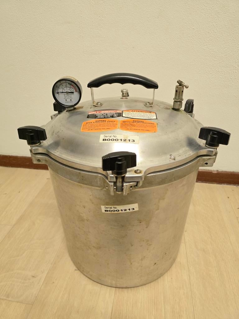 25L Autoclaaf Sterilisator Snelkookpan All American 1925X, Ophalen of Verzenden