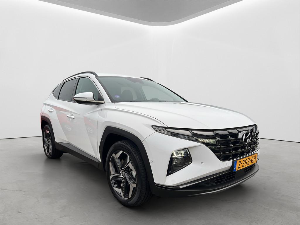 Hyundai Tucson 1.6 T-GDI 265pk PHEV Premium 4WD (299,- p/m D, Auto's, Hyundai, Gebruikt, 4 cilinders, Wit, Bedrijf