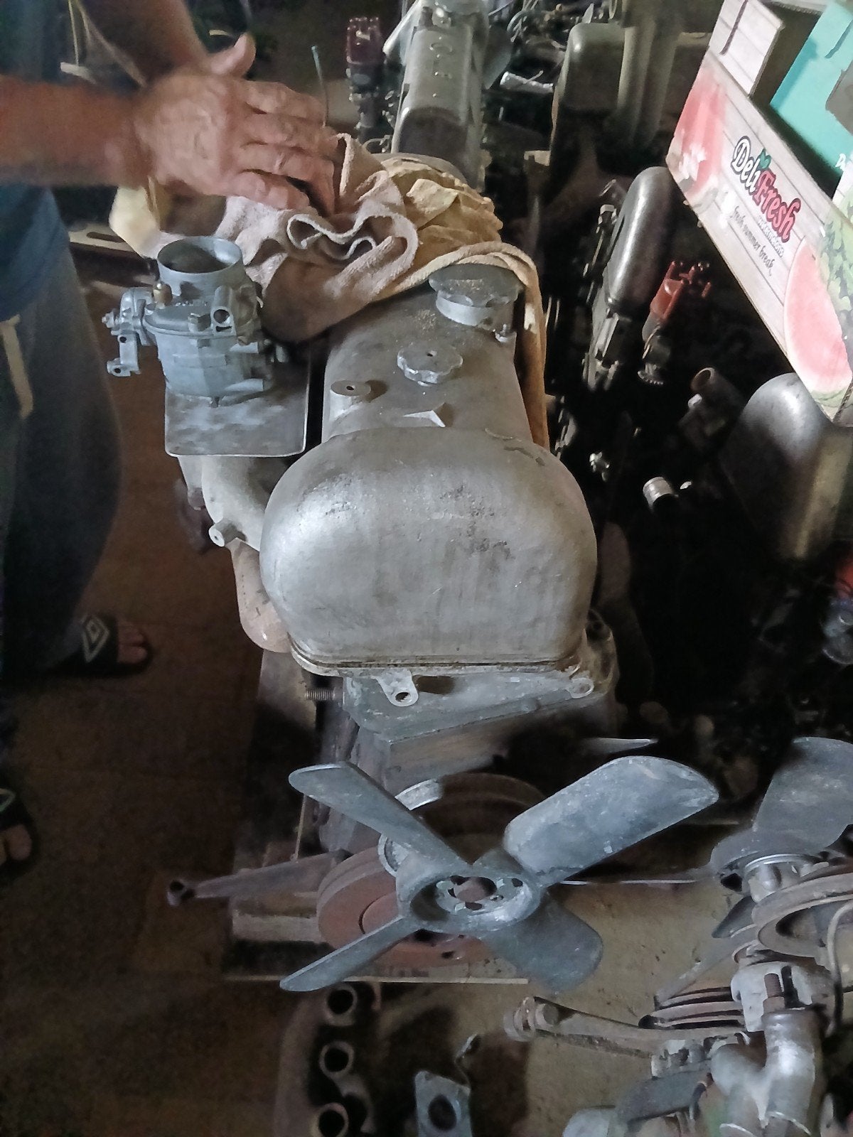 Pagode motorblokken, Ophalen of Verzenden