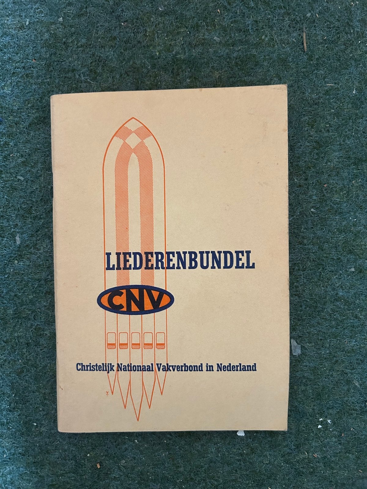 Liederenbundel CNV 1957 - Christelijk Nationaal Vakverbond, Boeken, Ophalen of Verzenden, Gelezen, Algemeen