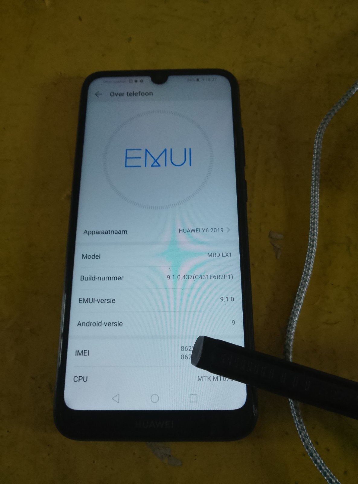 Huawei Y6 2019 in perfecte staat, Zwart, Touchscreen, Ophalen of Verzenden, Zo goed als nieuw