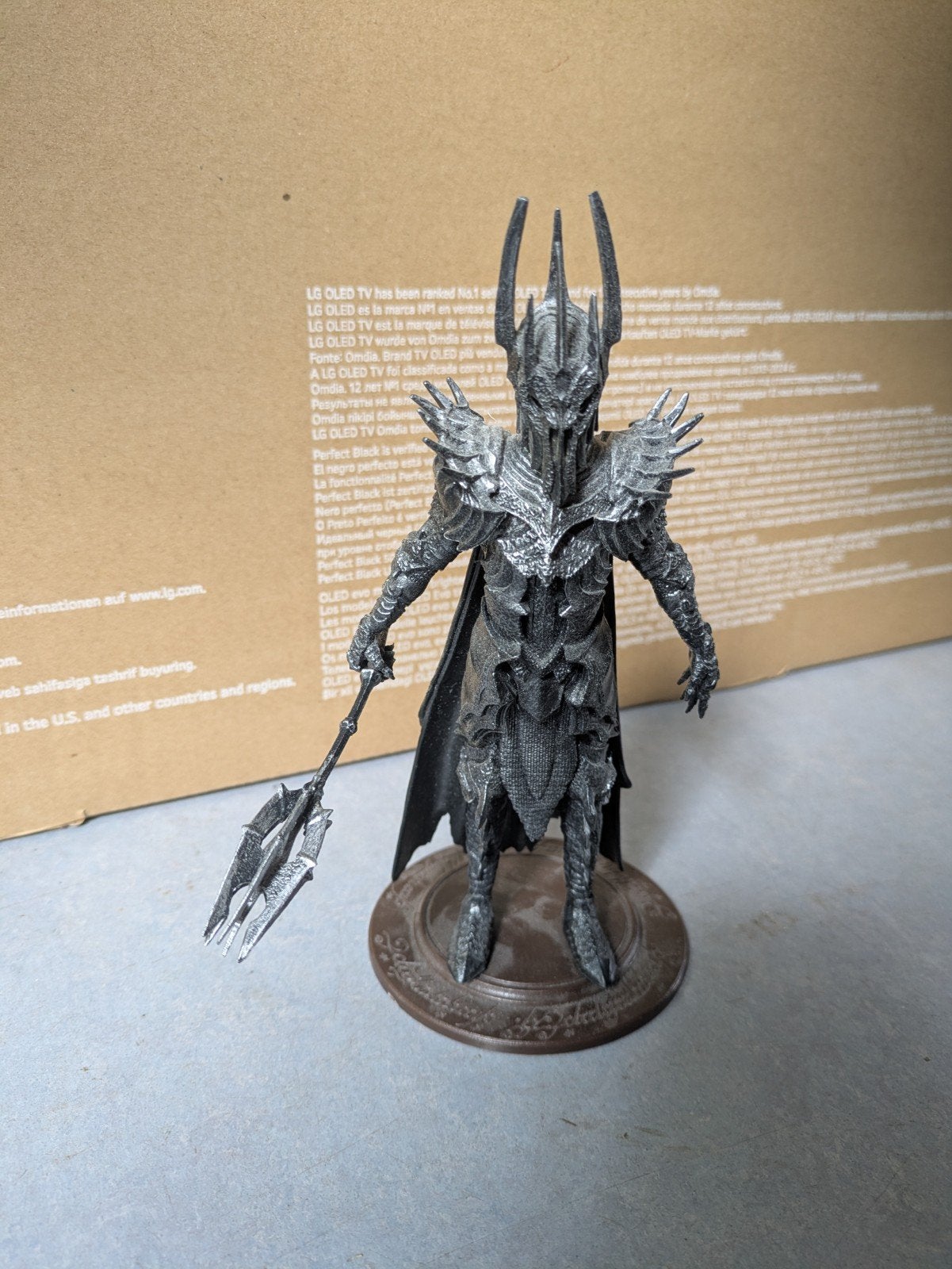 Lord of the Rings Bendyfigs Sauron Figuur, Verzamelen, Ophalen of Verzenden, Zo goed als nieuw