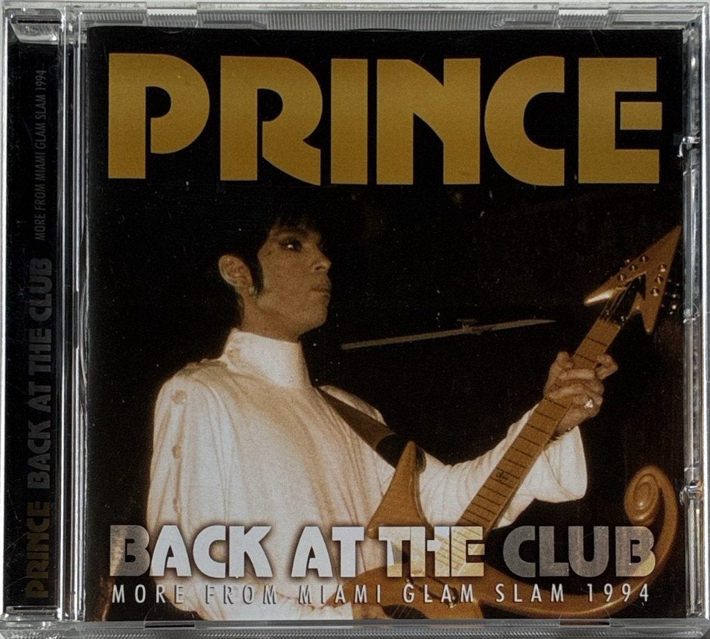 Prince - Back At The Club (cd bootleg), Cd's en Dvd's, Pop, Ophalen of Verzenden, Zo goed als nieuw, Live-album