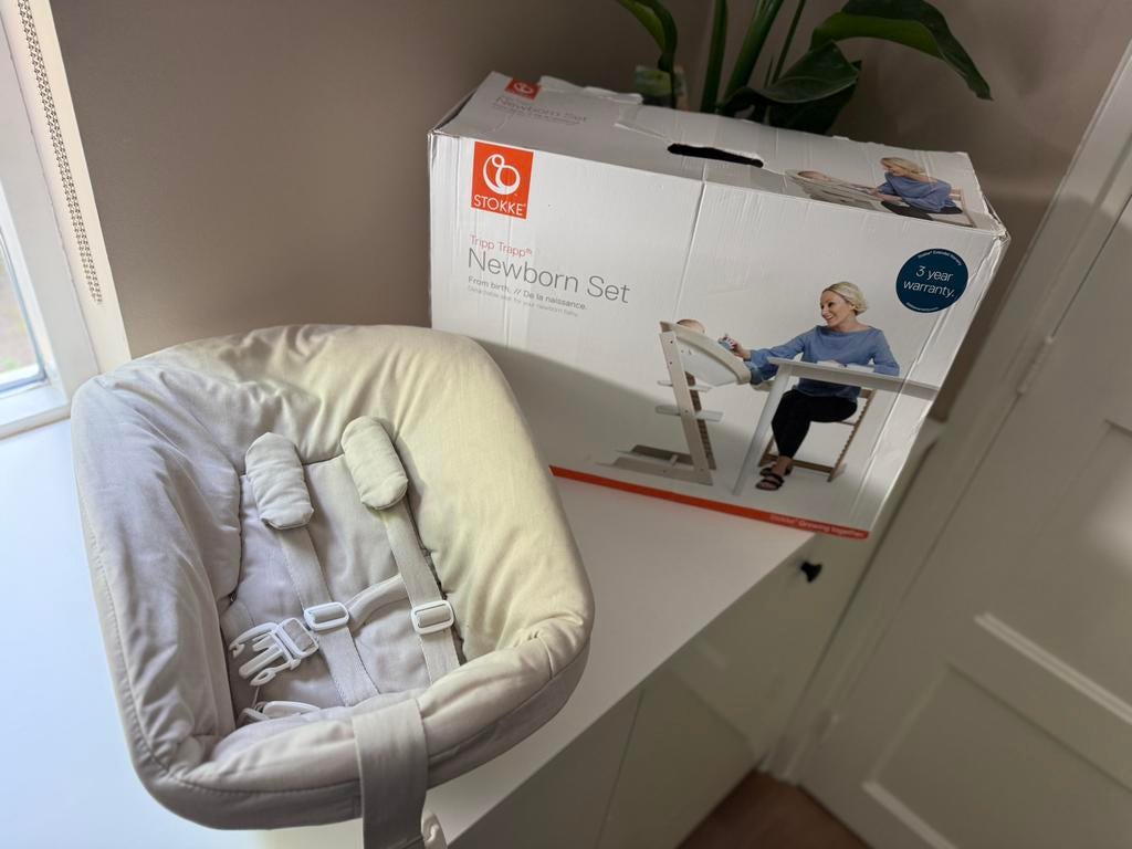 Stokke newborn set beige, Ophalen, Zo goed als nieuw, Overige typen