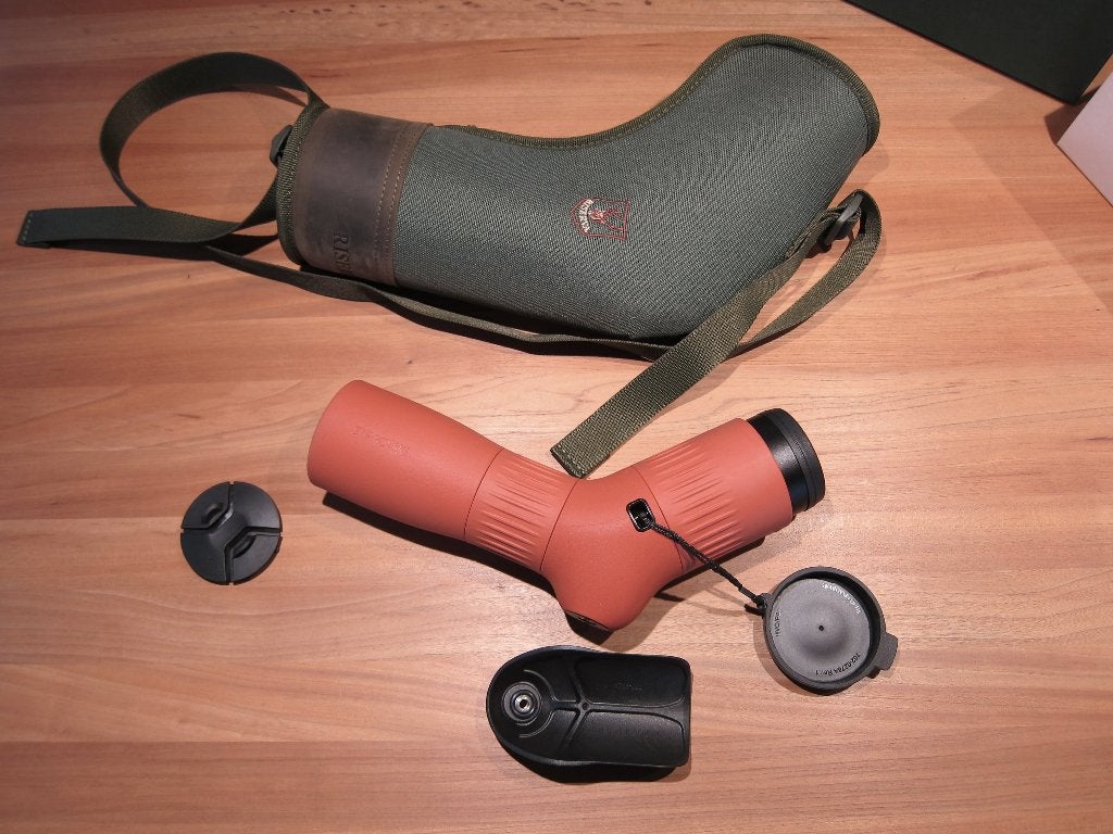 Swarovski ATC 17-40x56 telescoop kijker, Ophalen, Zo goed als nieuw, Minder dan 80 mm, Lenzentelescoop (refractor)