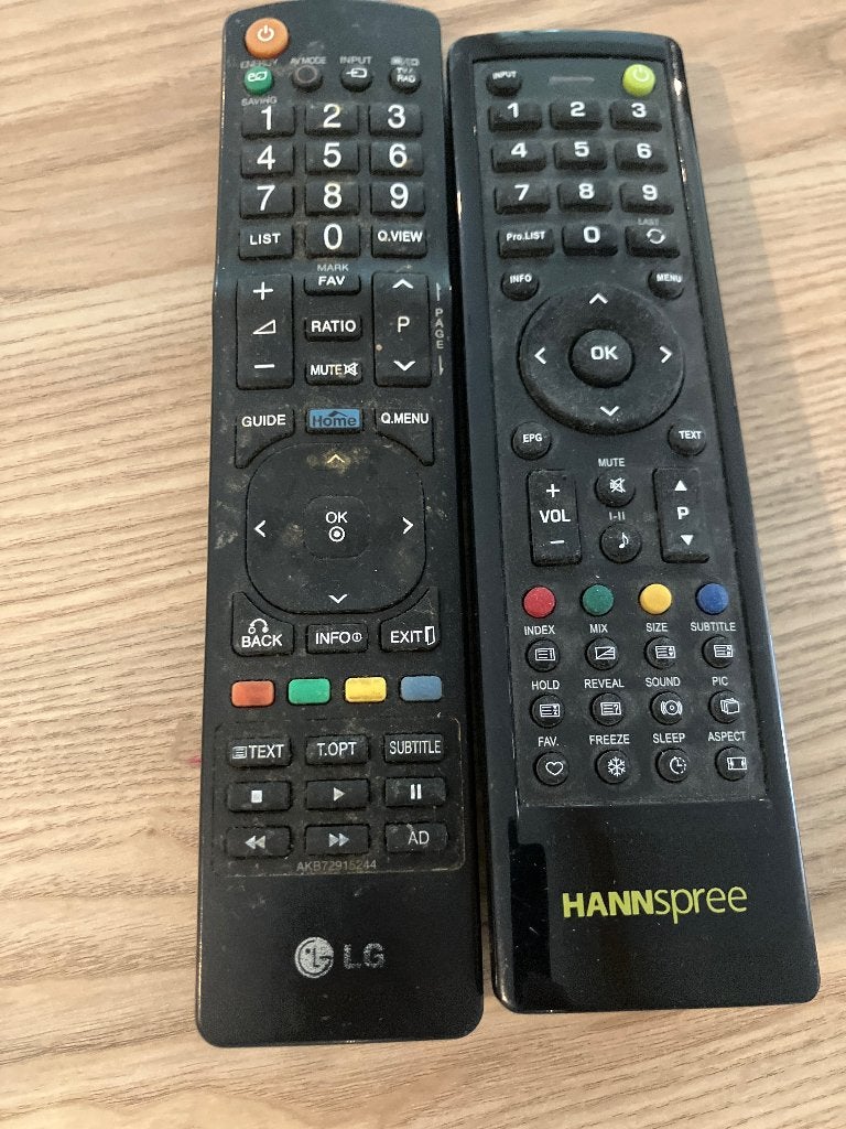 Afstandsbediening, Ophalen, Zo goed als nieuw, Origineel, Tv