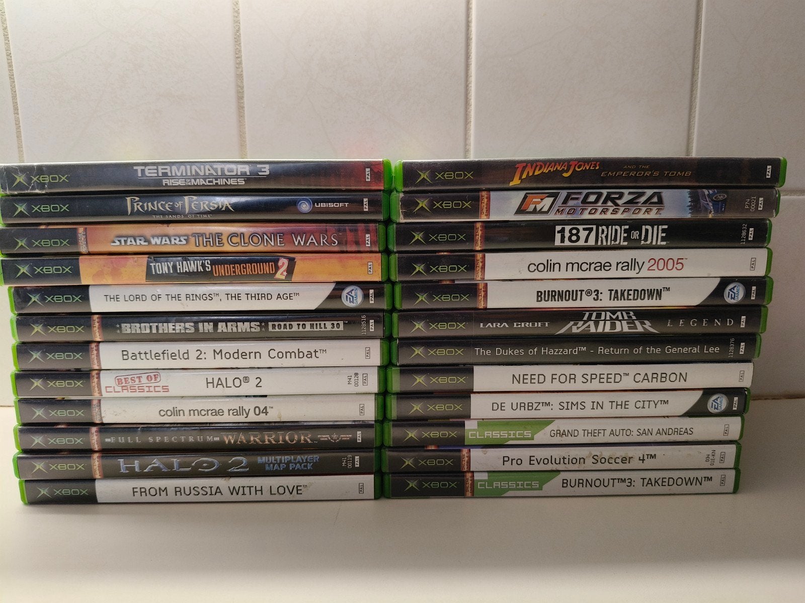 24 Xbox games - Diverse genres, Spelcomputers en Games, Games | Xbox Original, 1 speler, Ophalen of Verzenden, Gebruikt