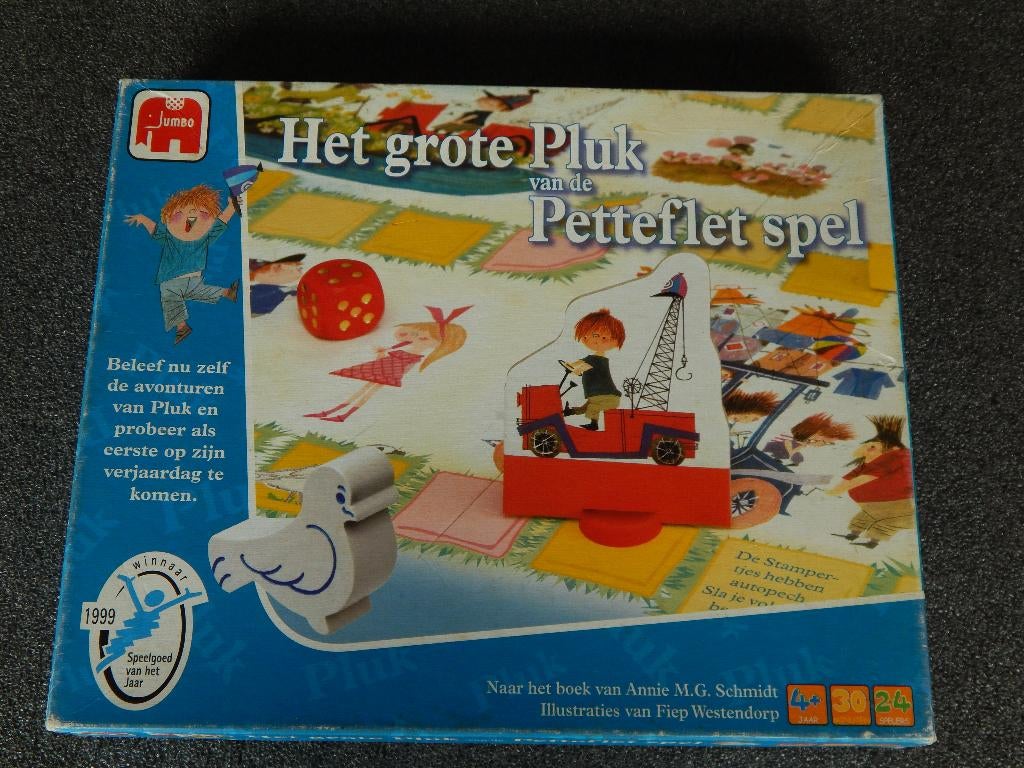 Pluk van de Petteflet , bordspel, Hobby en Vrije tijd, Gezelschapsspellen | Bordspellen, Een of twee spelers, Ophalen of Verzenden