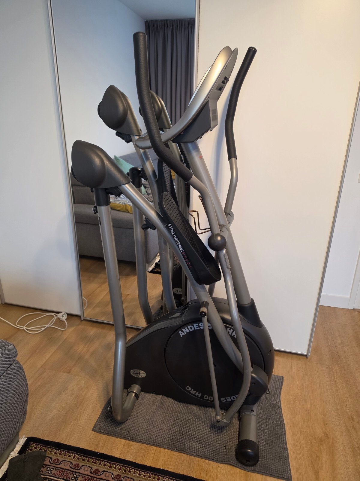 Compacte opvouwbaar crosstrainer Horizon Fitness hometrainer, Ophalen, Zo goed als nieuw, Crosstrainer