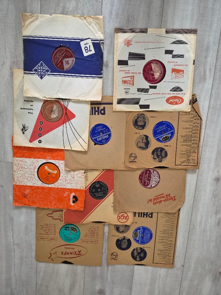 10 stuks oude LP,s, Cd's en Dvd's, Vinyl | Dance en House, Gebruikt, Overige genres, Overige formaten, Ophalen of Verzenden
