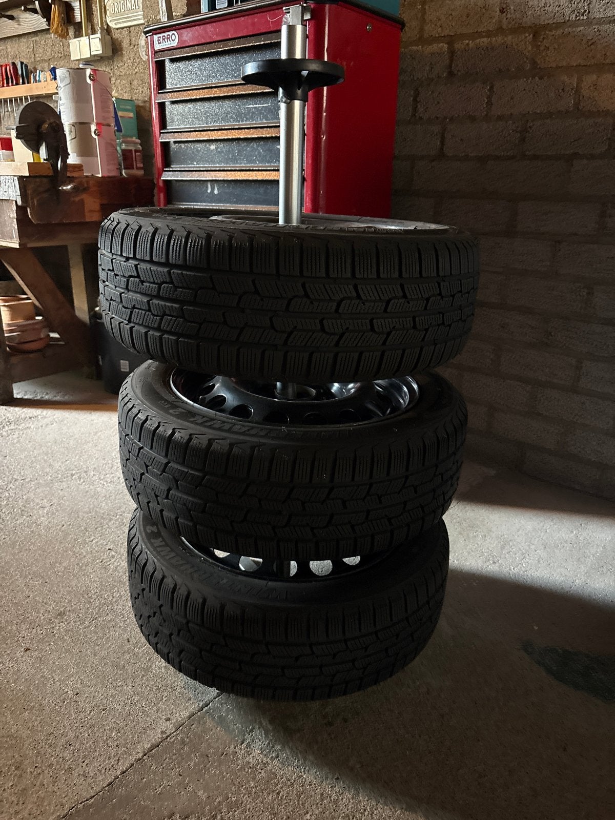 Set van 4 winterbanden Firestone, Auto-onderdelen, Banden en Velgen, Ophalen, Gebruikt, Overige, Banden en Velgen