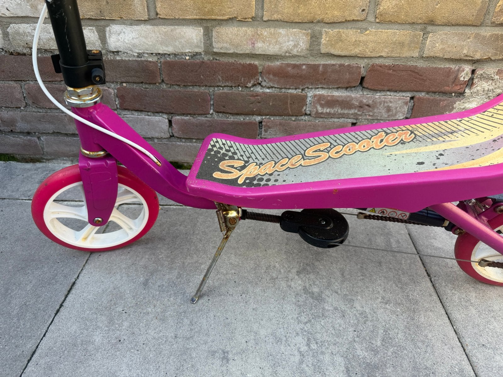 Space Scooter roze step voor kinderen, Fietsen en Brommers, Ophalen, Gebruikt, Gewone step