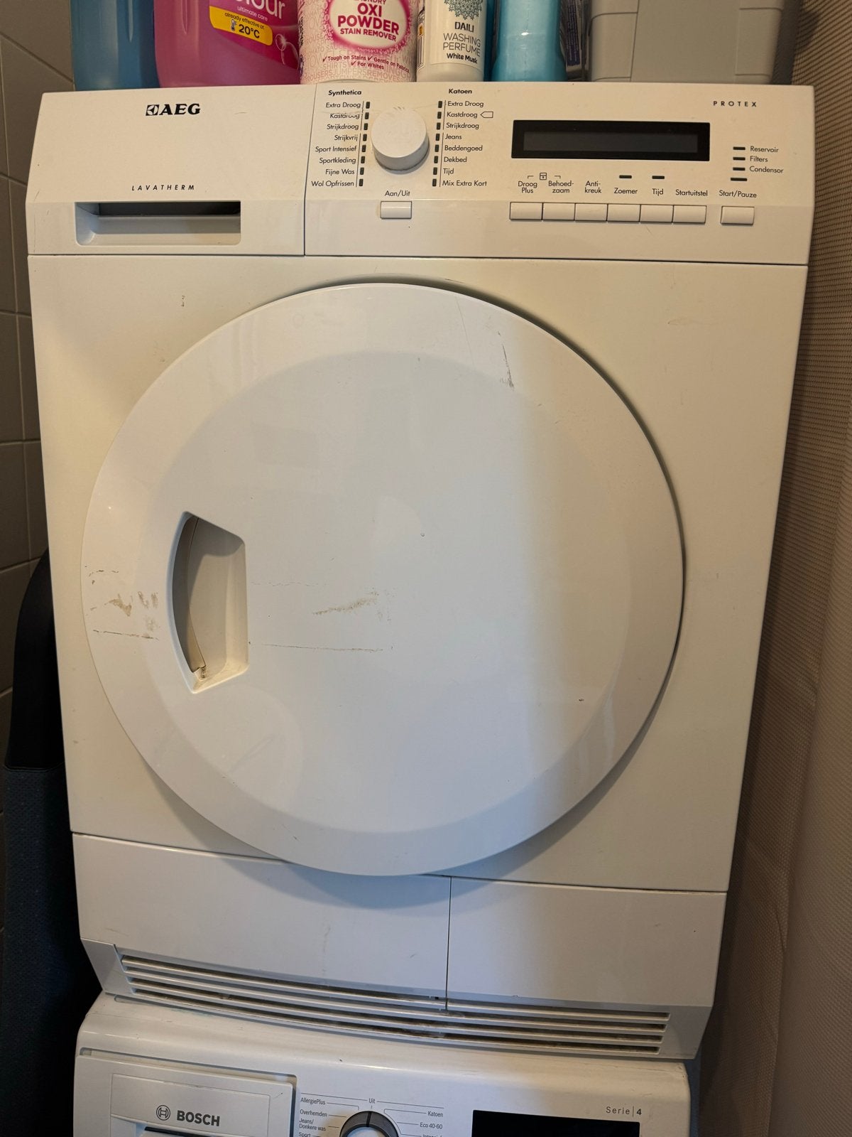 AEG Lavatherm Droger (kapot, foutmelding), Witgoed en Apparatuur, Wasdrogers, Ophalen, 6 tot 8 kg, Voorlader, Niet werkend