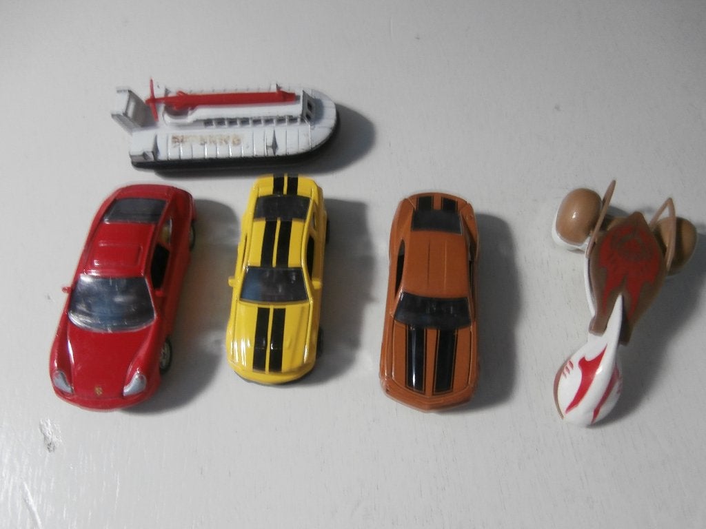 auto speelgoedauto sportauto raceauto hoover craft, Ophalen of Verzenden, Gebruikt