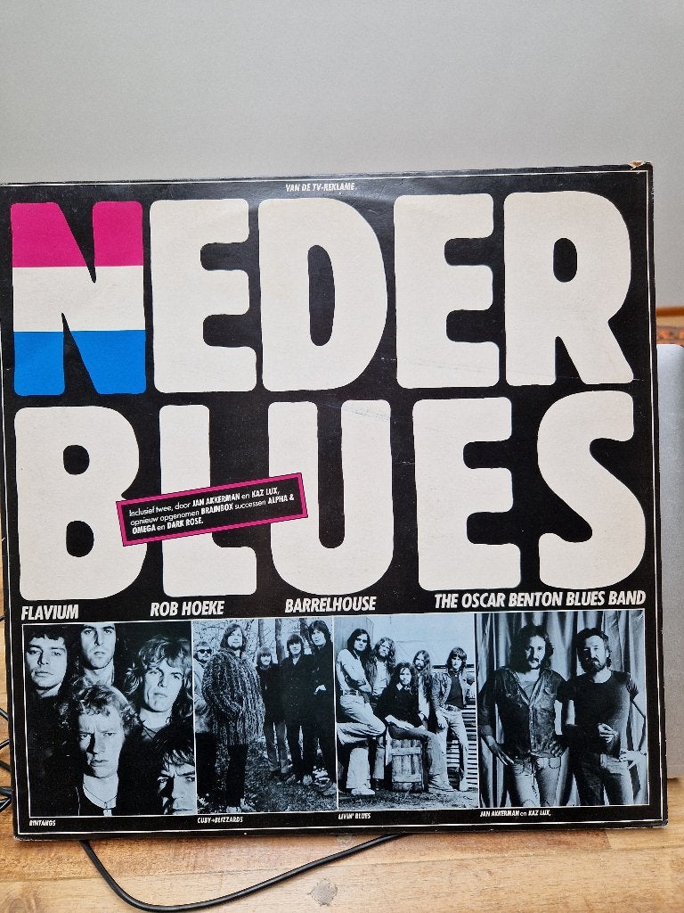 Nederblues (2xLP), 1980 tot heden, Overige formaten, Ophalen of Verzenden, Zo goed als nieuw