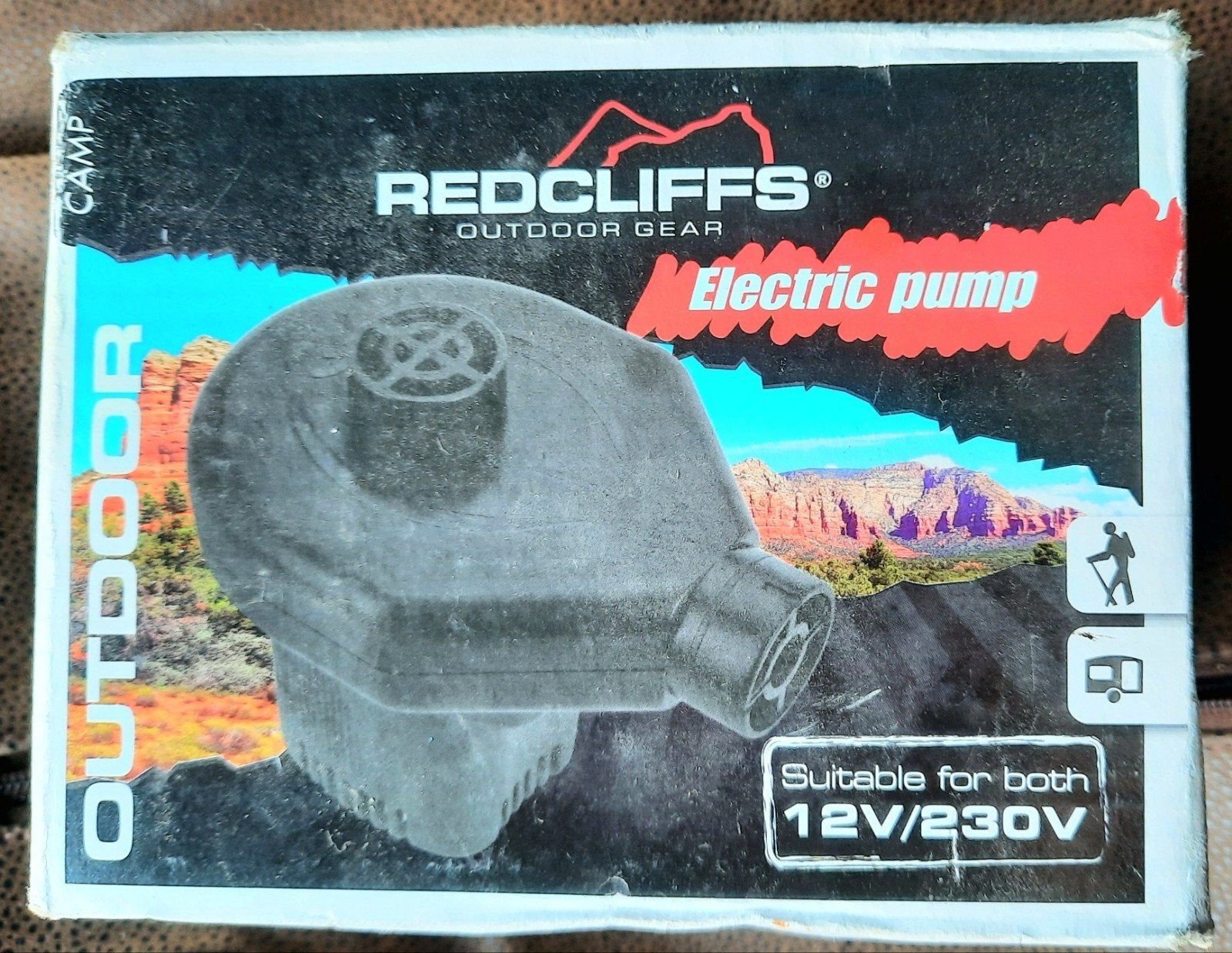 Redcliffs Elektrische Pomp 12V/230V - Outdoor Gear, Ophalen of Verzenden, Zo goed als nieuw