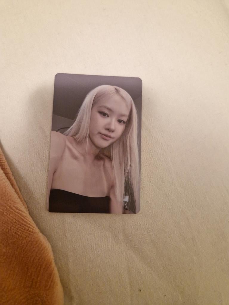 Rosé Rosie BLACKPINK Photocard K-Pop, Ophalen of Verzenden