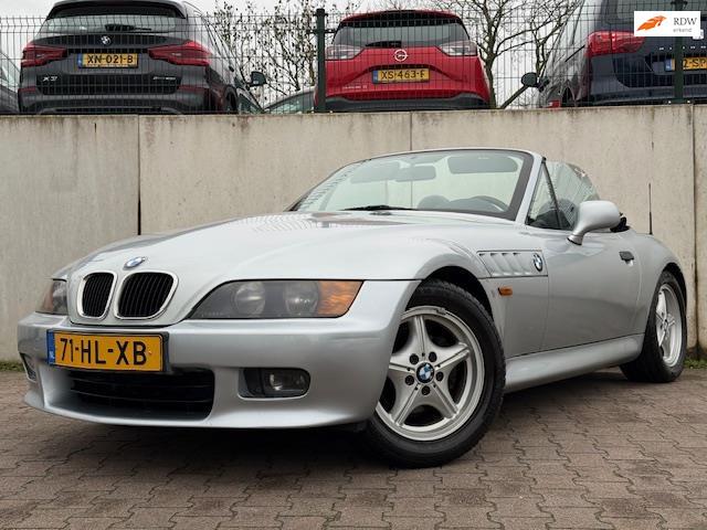 BMW Z3 Roadster 1.9/AUTOMAAT/AIRCO/LEDER/STOEL VERWARMING/MO, Auto's, BMW, Automaat, Achterwielaandrijving, Gebruikt, Zwart