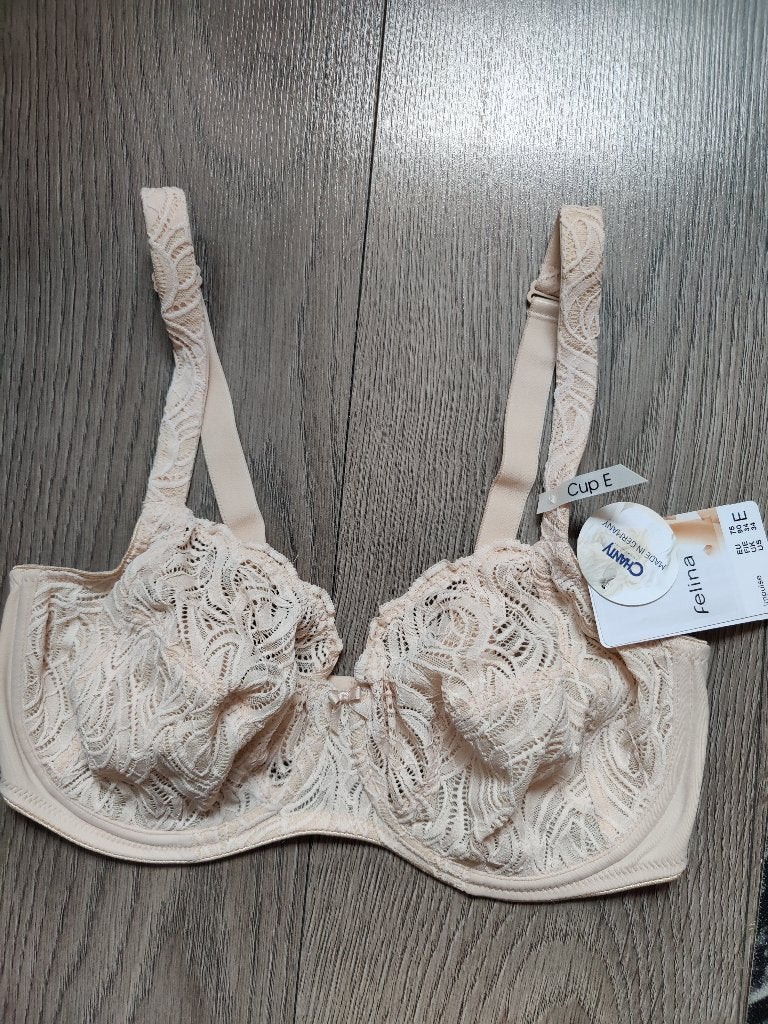 felina nieuwe bh beige kleur maat 75 E  twv 92 euro, Verzenden, Beige, BH