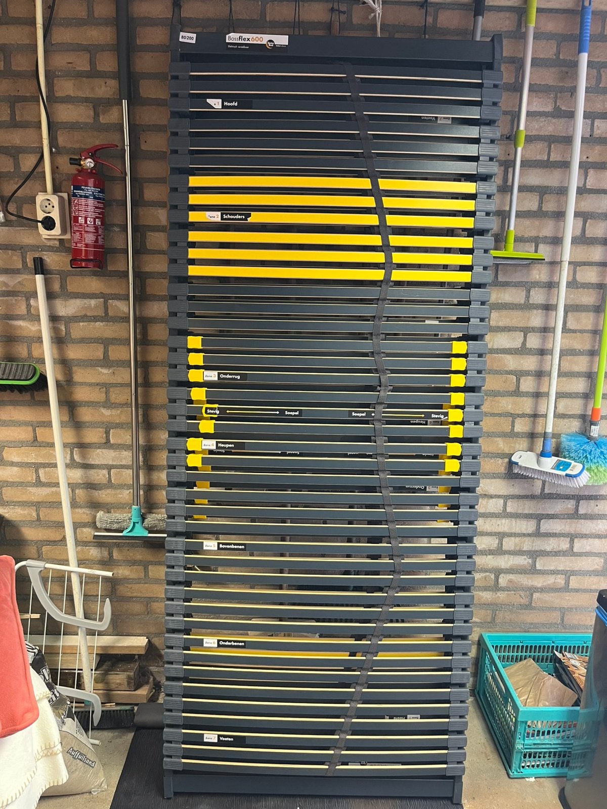 Twee lattenbodems, Huis en Inrichting, Slaapkamer | Matrassen en Bedbodems, Ophalen, Eenpersoons, Zo goed als nieuw, 80 cm
