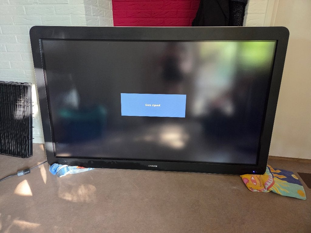 Ctouch 65 inch digibord, Ophalen, Gebruikt, Digiboard
