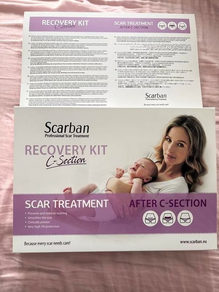 2x Scarban Recovery Kit C-Section - littekenpleister, Ophalen of Verzenden, Nieuw