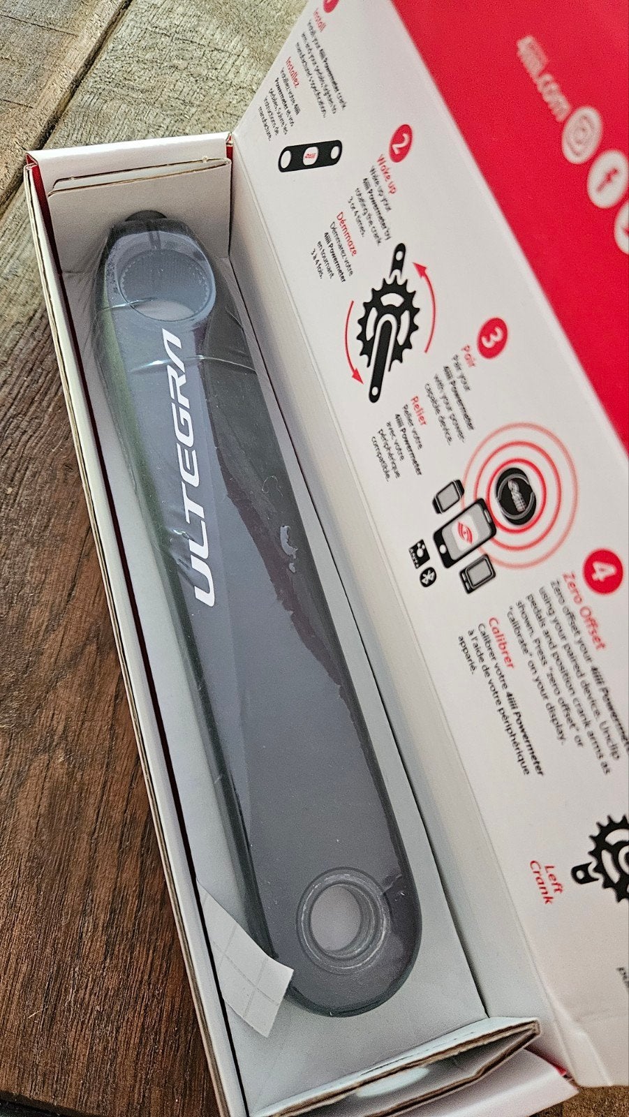 NIEUW in doos 4iiii Ultegra precision powermeter 172,5mm, Ophalen of Verzenden, Nieuw