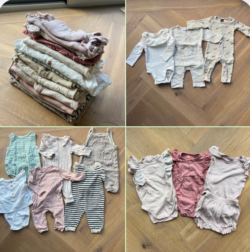 Babykleding pakket meisje maat 50, 56 en 62, Ophalen of Verzenden, Zo goed als nieuw