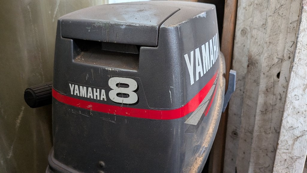 Yamaha 8 pk buitenboordmotor, Ophalen, Iwata, Shizuoka, Japan, Gebruikt, 5 tot 10 pk